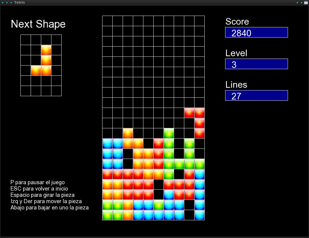 capture of tetris